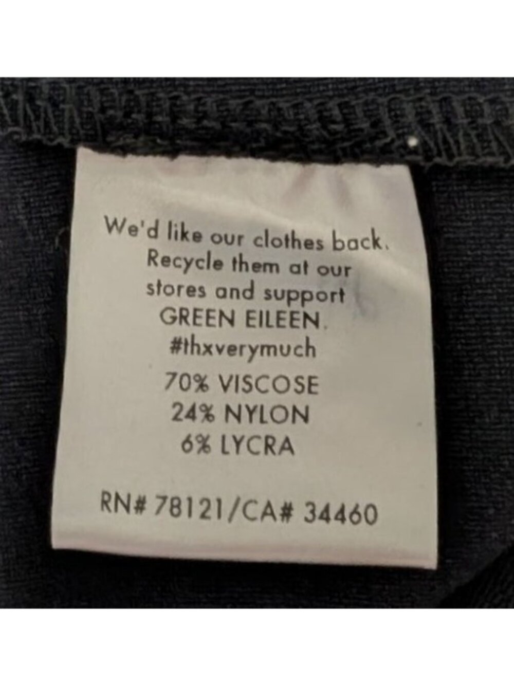 Eileen Fisher Women XL Washable Stretch Crepe Slim Ankle Pants Graphite grey - Picture 5 of 14